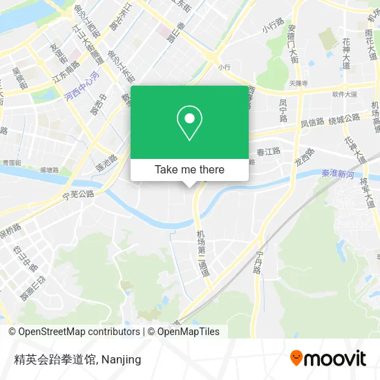 精英会跆拳道馆 map