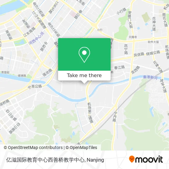 亿滋国际教育中心西善桥教学中心 map