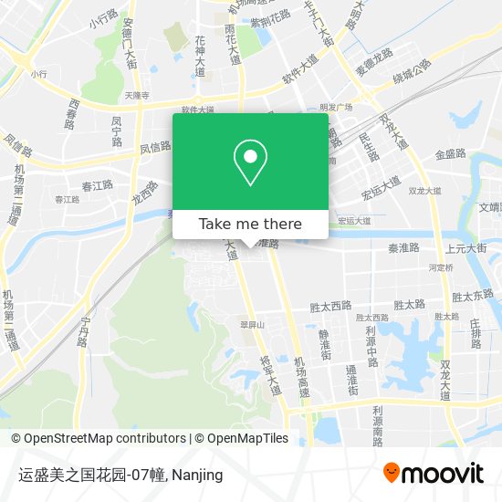 运盛美之国花园-07幢 map