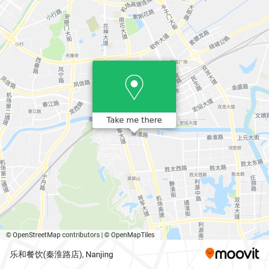 乐和餐饮(秦淮路店) map