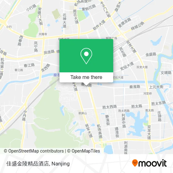 佳盛金陵精品酒店 map