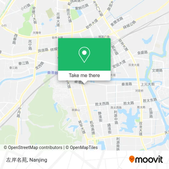 左岸名苑 map