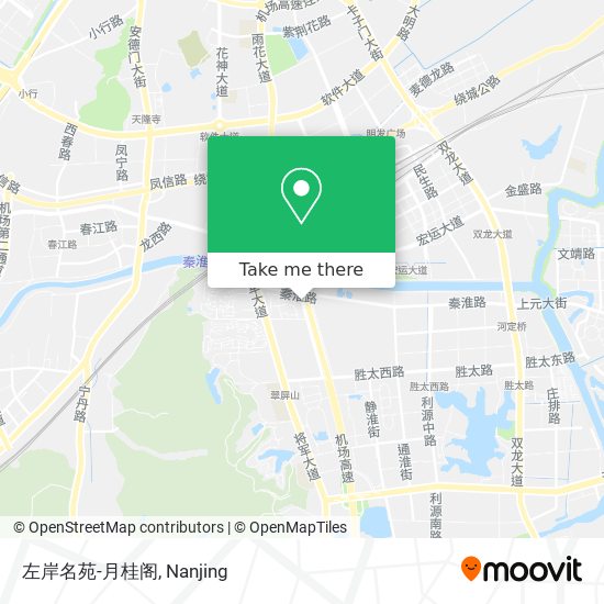 左岸名苑-月桂阁 map