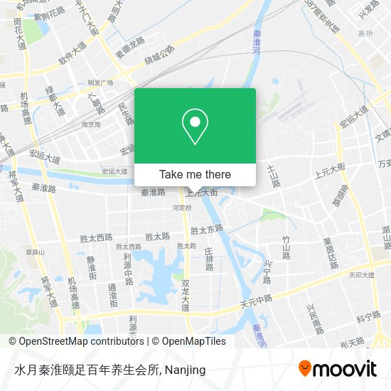 水月秦淮颐足百年养生会所 map