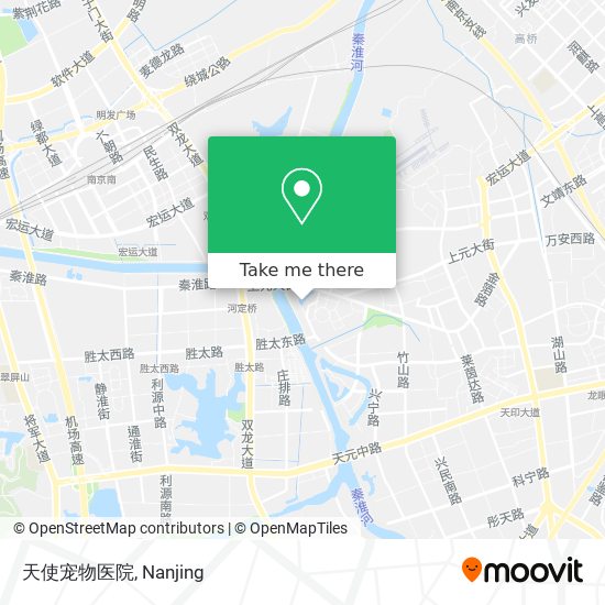 天使宠物医院 map