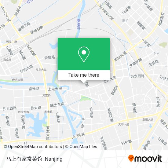 马上有家常菜馆 map