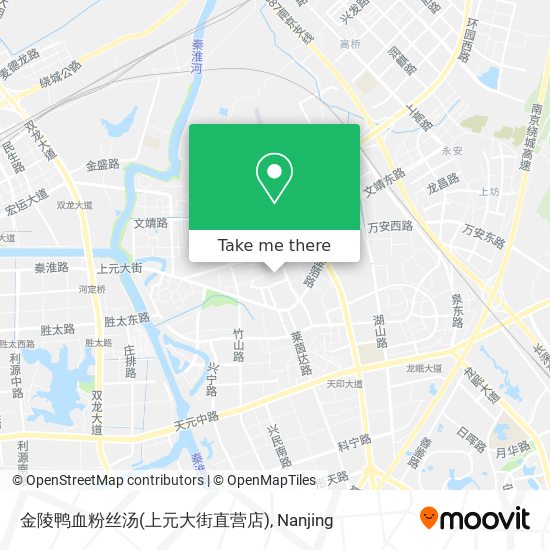 金陵鸭血粉丝汤(上元大街直营店) map