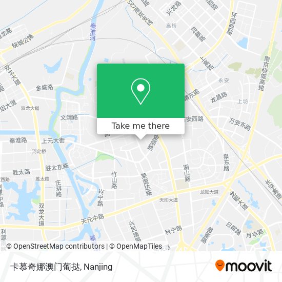 卡慕奇娜澳门葡挞 map
