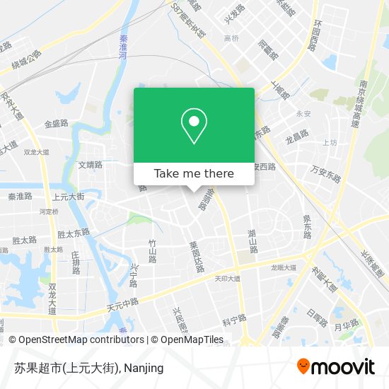 苏果超市(上元大街) map