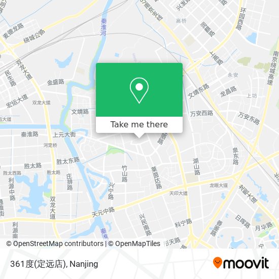 361度(定远店) map