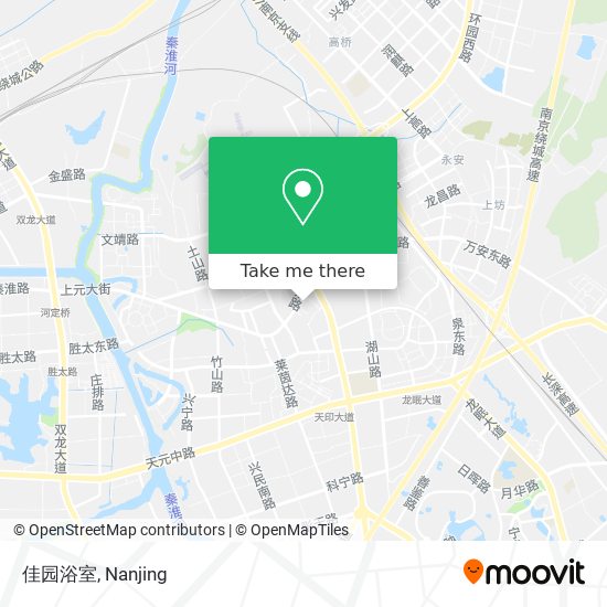 佳园浴室 map