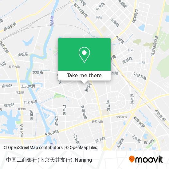 中国工商银行(南京天井支行) map
