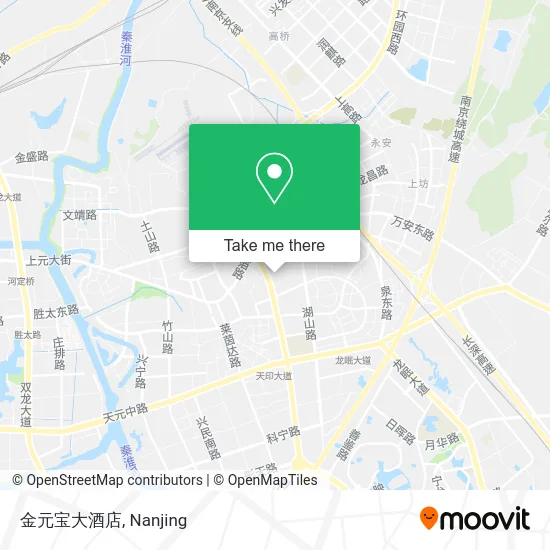 金元宝大酒店 map