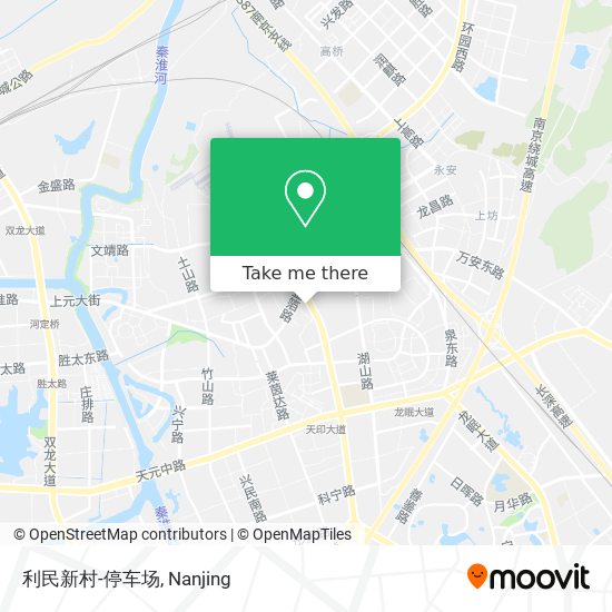 利民新村-停车场 map