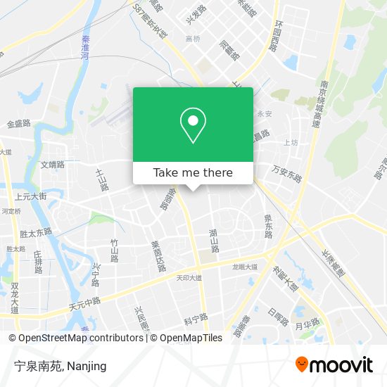 宁泉南苑 map