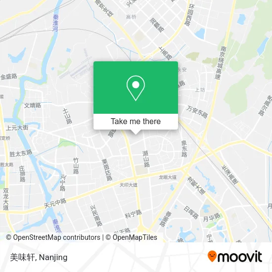 美味轩 map
