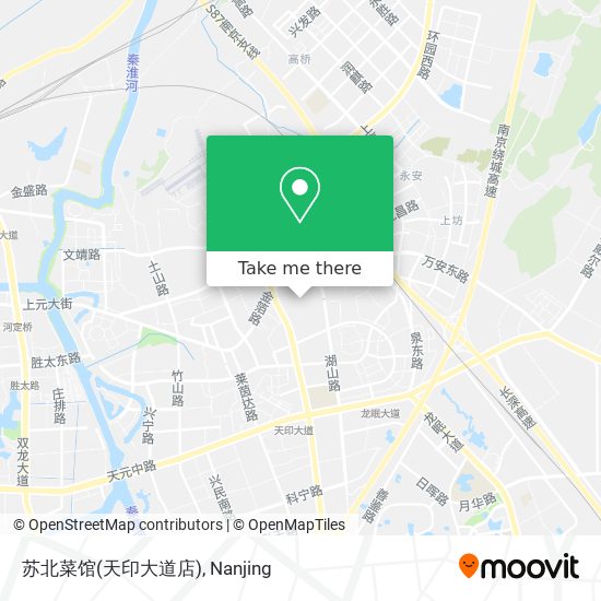 苏北菜馆(天印大道店) map