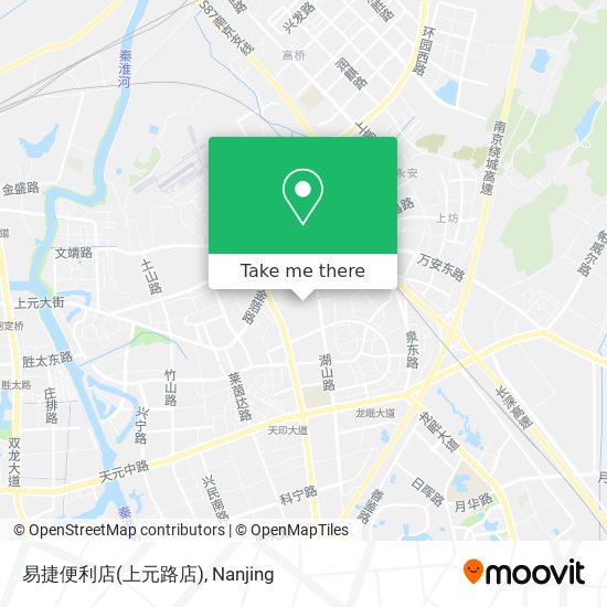 易捷便利店(上元路店) map