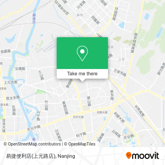 易捷便利店(上元路店) map