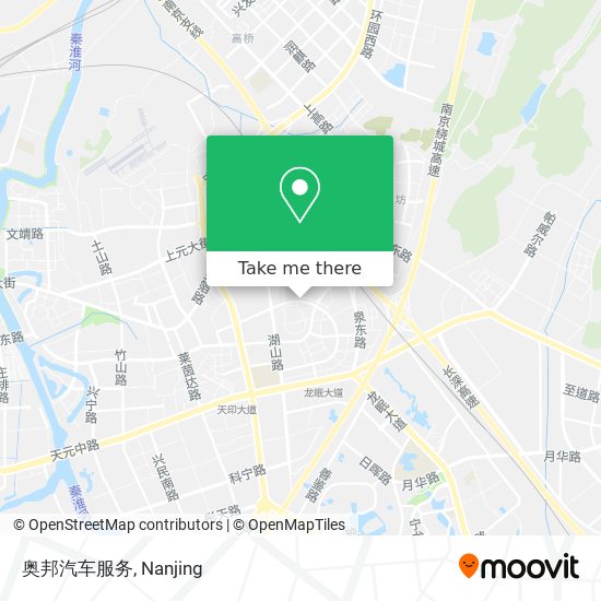 奥邦汽车服务 map