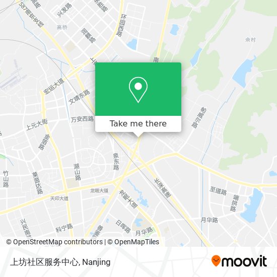 上坊社区服务中心 map