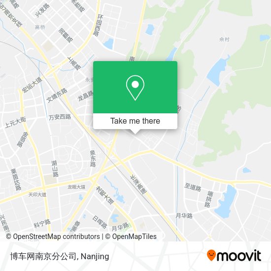 博车网南京分公司 map