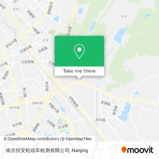 南京恒安机动车检测有限公司 map