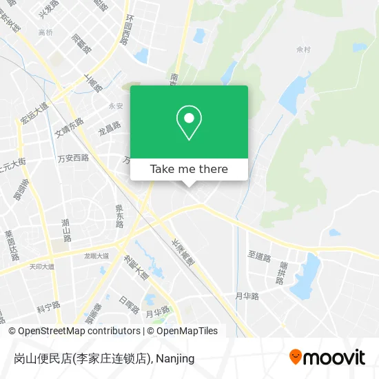 岗山便民店(李家庄连锁店) map