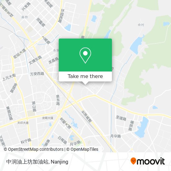 中润油上坊加油站 map