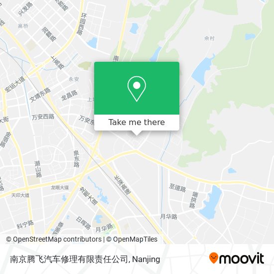 南京腾飞汽车修理有限责任公司 map