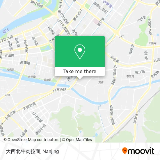 大西北牛肉拉面 map