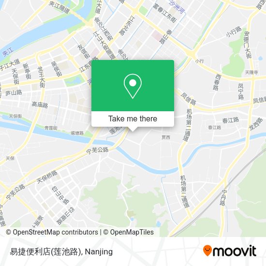 易捷便利店(莲池路) map