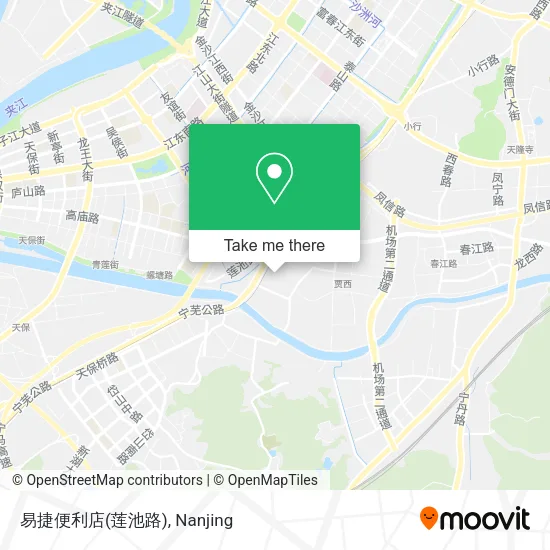 易捷便利店(莲池路) map