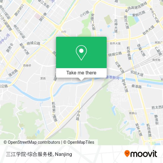 三江学院-综合服务楼 map