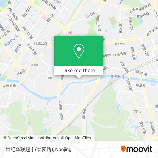 世纪华联超市(春园路) map
