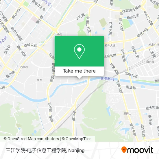 三江学院-电子信息工程学院 map