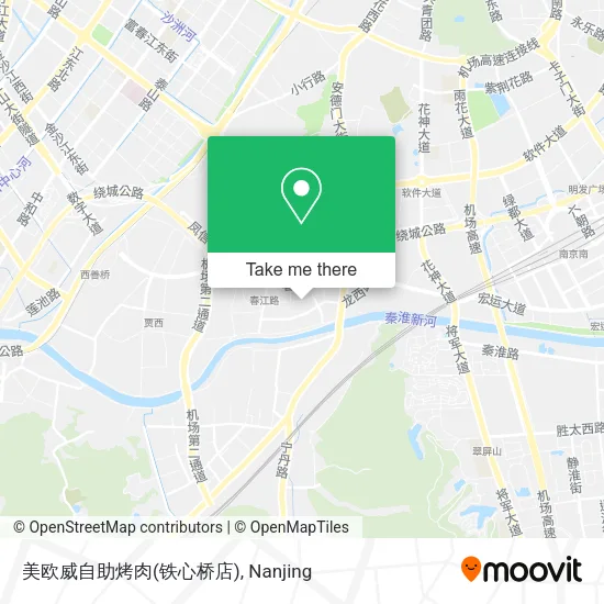 美欧威自助烤肉(铁心桥店) map