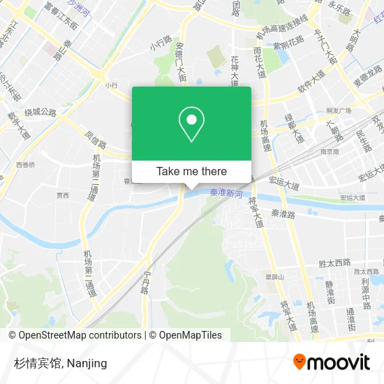杉情宾馆 map