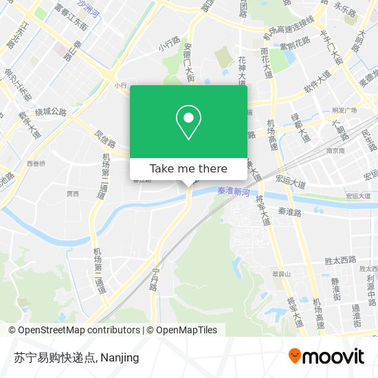 苏宁易购快递点 map