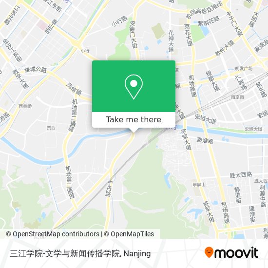 三江学院-文学与新闻传播学院 map
