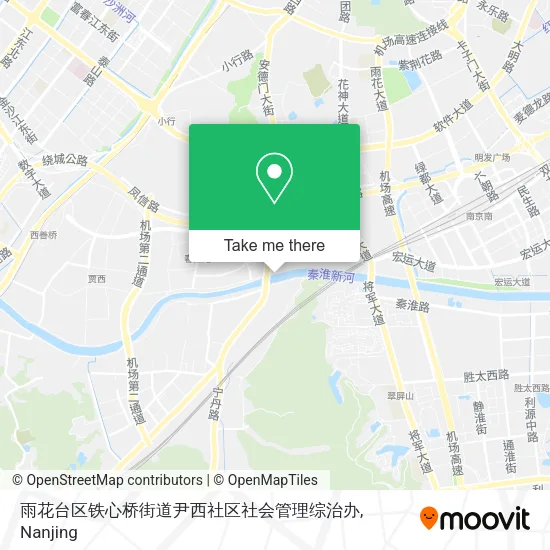 雨花台区铁心桥街道尹西社区社会管理综治办 map