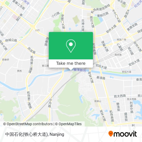 中国石化(铁心桥大道) map