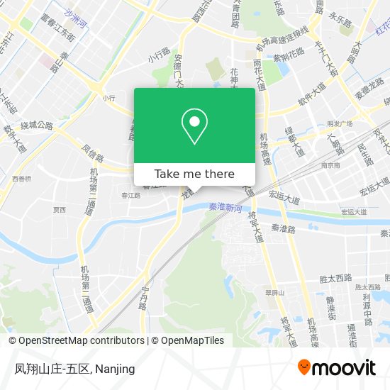 凤翔山庄-五区 map