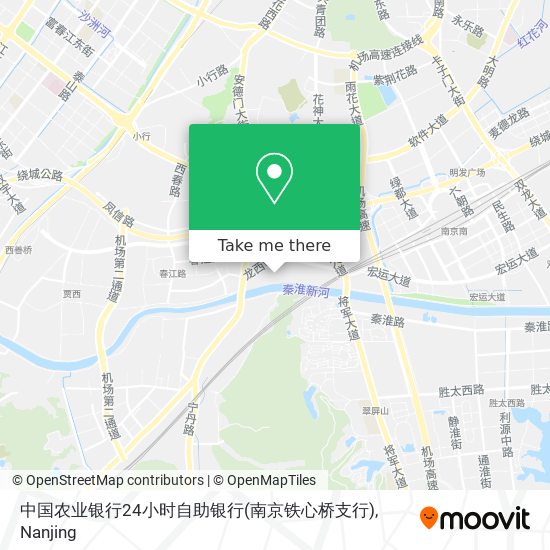 中国农业银行24小时自助银行(南京铁心桥支行) map