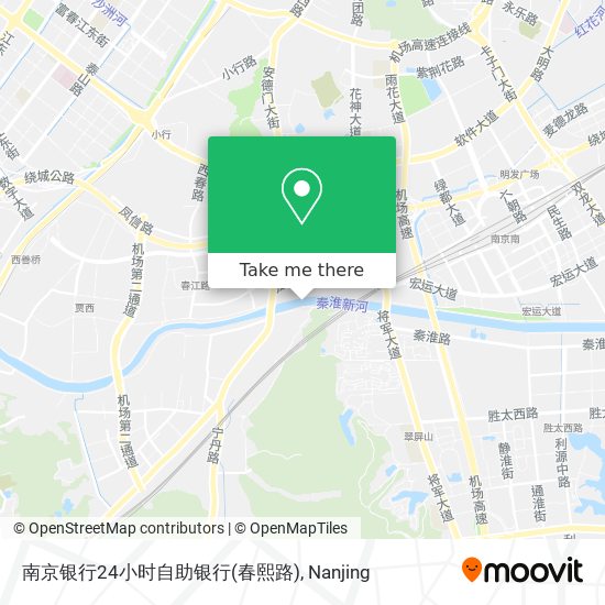 南京银行24小时自助银行(春熙路) map