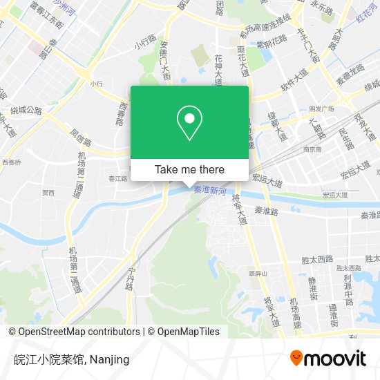皖江小院菜馆 map