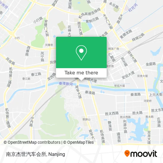 南京杰世汽车会所 map