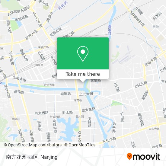 南方花园-西区 map