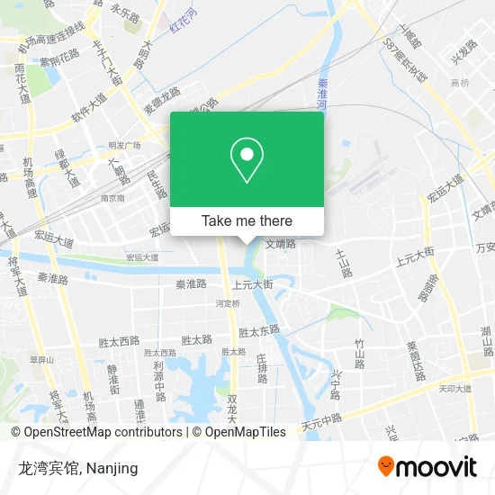 龙湾宾馆 map