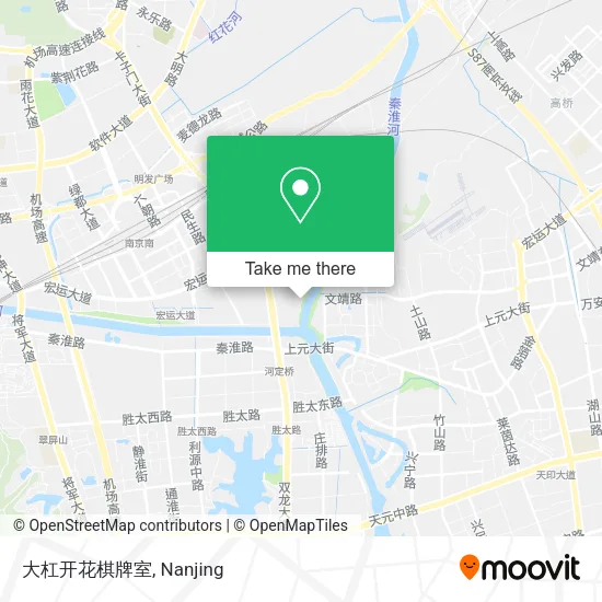 大杠开花棋牌室 map